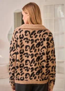 Motus Boutique Mailles^Pull Ondine Léopard-PullOndine