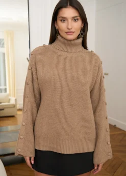 Motus Boutique Mailles^Pull Pia Camel-PullPia