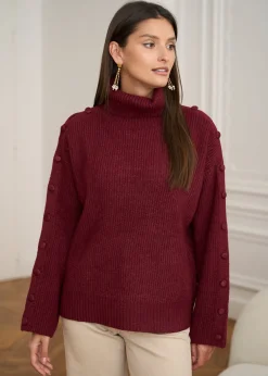 Motus Boutique Mailles^Pull Pia Bordeaux-PullPia