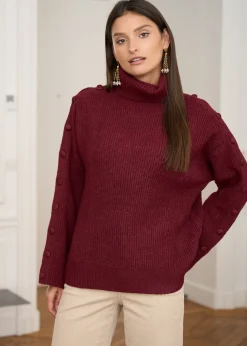 Motus Boutique Mailles^Pull Pia Bordeaux-PullPia