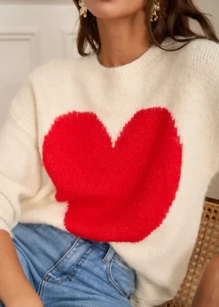 Motus Boutique Mailles^Pull Robin Ecru-PullRobin