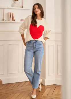 Motus Boutique Mailles^Pull Robin Ecru-PullRobin
