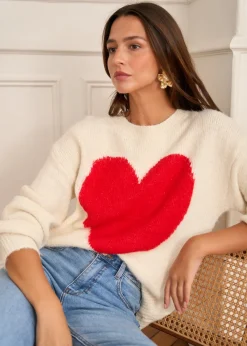 Motus Boutique Mailles^Pull Robin Ecru-PullRobin