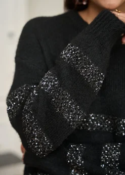 Motus Boutique Mailles^Pull Selma Noir-PullSelma