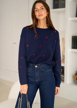 Motus Boutique Mailles^Pull Zora Marine-PullZora
