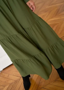 Motus Boutique Robes^Robe Almé Kaki-RobeAlmé