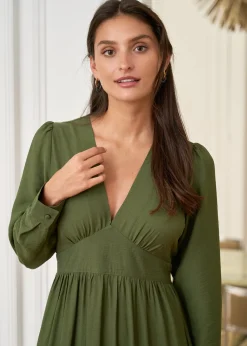 Motus Boutique Robes^Robe Almé Kaki-RobeAlmé