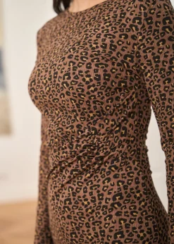 Motus Boutique Robes^Robe Ambrine ImpriméLéopard-RobeAmbrine
