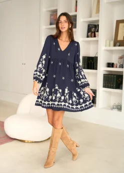 Motus Boutique Robes^Robe Charlotte Marine-RobeCharlotte
