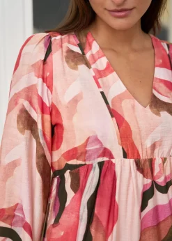 Motus Boutique Robes^Robe Constance MotifsRose-RobeConstance