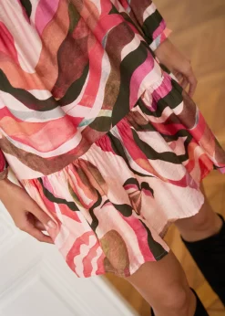 Motus Boutique Robes^Robe Constance MotifsRose-RobeConstance