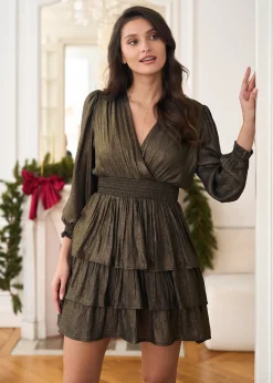 Motus Boutique Robes^Robe Eva Bronze-RobeEva
