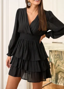 Motus Boutique Robes^Robe Eva NoirBrillant-RobeEva