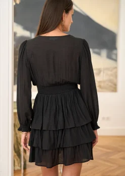 Motus Boutique Robes^Robe Eva NoirBrillant-RobeEva