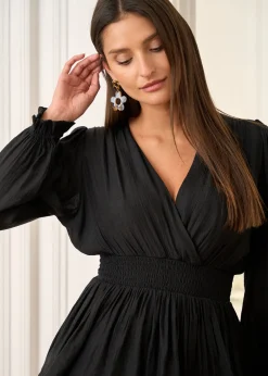 Motus Boutique Robes^Robe Eva NoirBrillant-RobeEva