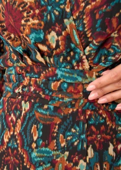 Motus Boutique Robes^Robe Léa ImpriméFondNoir-RobeLéa