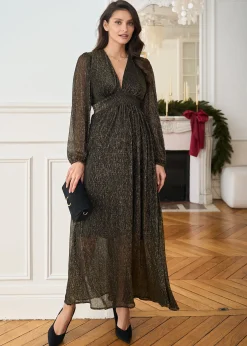 Motus Boutique Robes^Robe Laure Bronze-RobeLaure