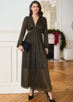 Motus Boutique Robes^Robe Laure Bronze-RobeLaure