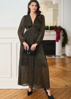 Motus Boutique Robes^Robe Laure Bronze-RobeLaure