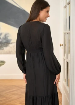 Motus Boutique Robes^Robe Laure NoirBrillant-RobeLaure