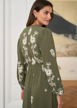 Motus Boutique Robes^Robe Luce Kaki-RobeLuce