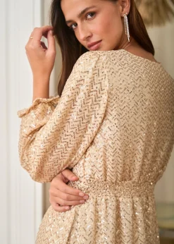 Motus Boutique Robes^Robe Maé Doré-RobeMaé