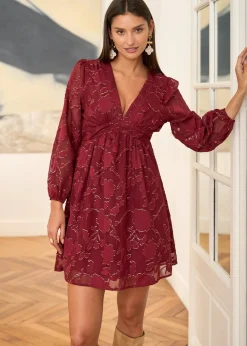 Motus Boutique Robes^Robe Marjolaine Bordeaux-RobeMarjolaine