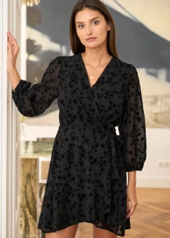 Motus Boutique Robes^Robe Mila FleuriNoir-RobeMila