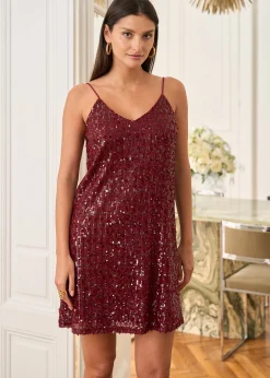 Motus Boutique Robes^Robe Noémie Bordeaux-RobeNoémie