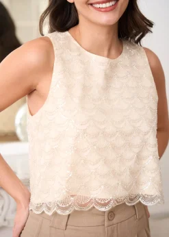 Motus Boutique Tops & Bodys^Top Julie Beige-TopJulie