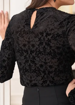 Motus Boutique Tops & Bodys^Top Roxane Noir-TopRoxane