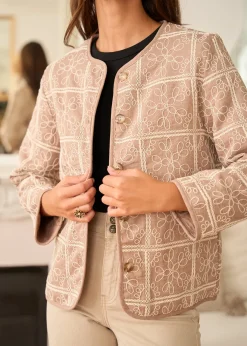Motus Boutique Vestes & Manteaux^Veste Aiko Taupe-VesteAiko