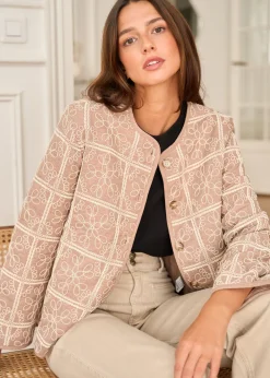 Motus Boutique Vestes & Manteaux^Veste Aiko Taupe-VesteAiko