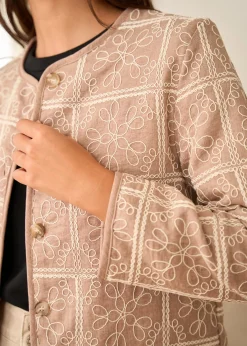 Motus Boutique Vestes & Manteaux^Veste Aiko Taupe-VesteAiko