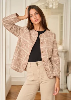 Motus Boutique Vestes & Manteaux^Veste Aiko Taupe-VesteAiko