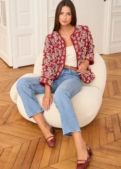 Motus Boutique Vestes & Manteaux^Veste Aiko Bordeaux-VesteAiko