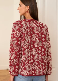 Motus Boutique Vestes & Manteaux^Veste Aiko Bordeaux-VesteAiko