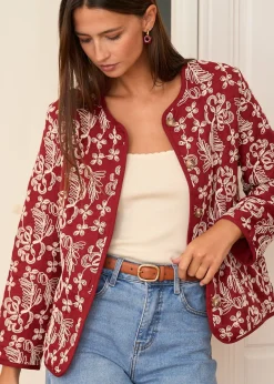 Motus Boutique Vestes & Manteaux^Veste Aiko Bordeaux-VesteAiko