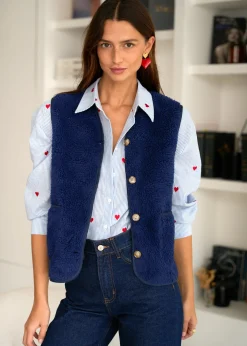 Motus Boutique Vestes & Manteaux^Veste Ayla Marine-GiletAyla