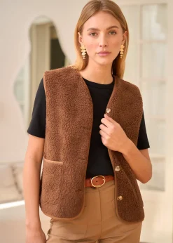 Motus Boutique Vestes & Manteaux^Veste Ayla Camel-GiletAyla