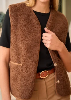 Motus Boutique Vestes & Manteaux^Veste Ayla Camel-GiletAyla