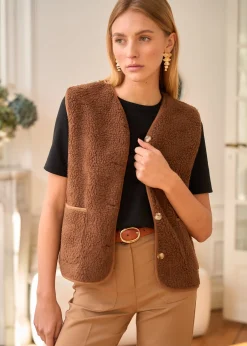 Motus Boutique Vestes & Manteaux^Veste Ayla Camel-GiletAyla
