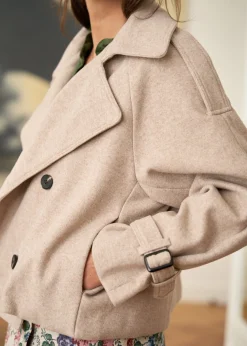 Motus Boutique Vestes & Manteaux^Veste Carla Beige-VesteCarla