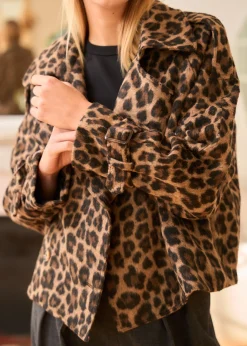 Motus Boutique Vestes & Manteaux^Veste Carla Léopard-VesteCarla