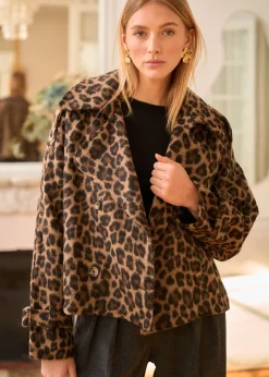 Motus Boutique Vestes & Manteaux^Veste Carla Léopard-VesteCarla