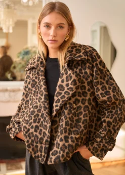 Motus Boutique Vestes & Manteaux^Veste Carla Léopard-VesteCarla