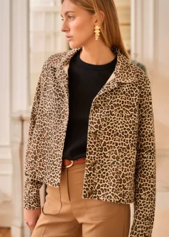 Motus Boutique Vestes & Manteaux^Veste Elora Léopard-VesteElora