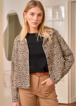 Motus Boutique Vestes & Manteaux^Veste Elora Léopard-VesteElora