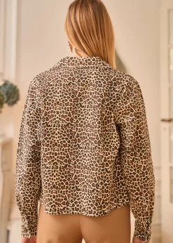 Motus Boutique Vestes & Manteaux^Veste Elora Léopard-VesteElora