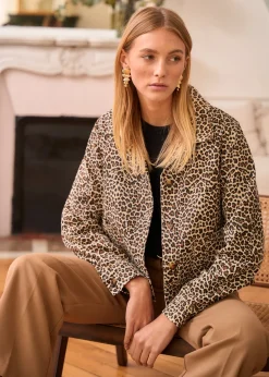 Motus Boutique Vestes & Manteaux^Veste Elora Léopard-VesteElora
